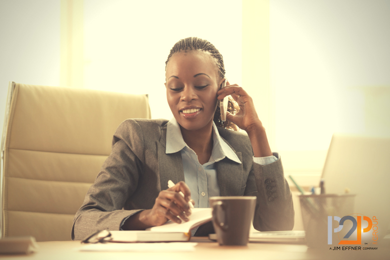 woman on the phone